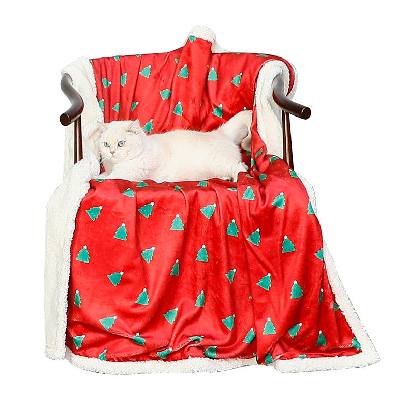 Washable Long Faux Fur Cat Blanket