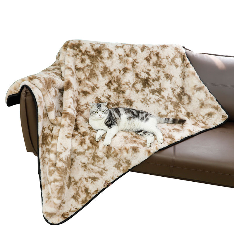 tie-dyed pet dog blanket