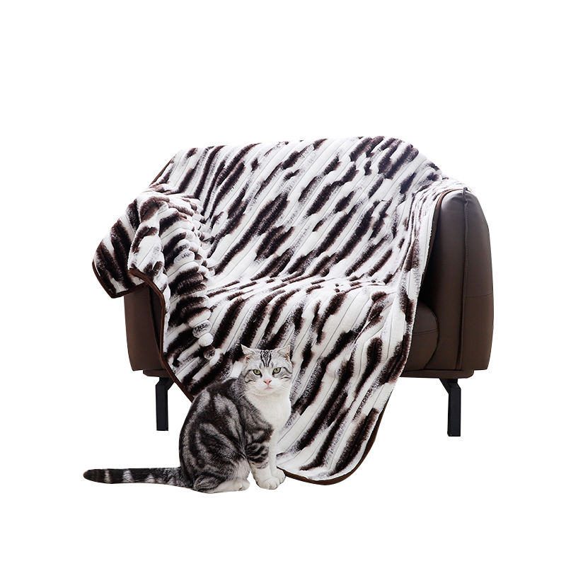 rabbit fur pet blankets