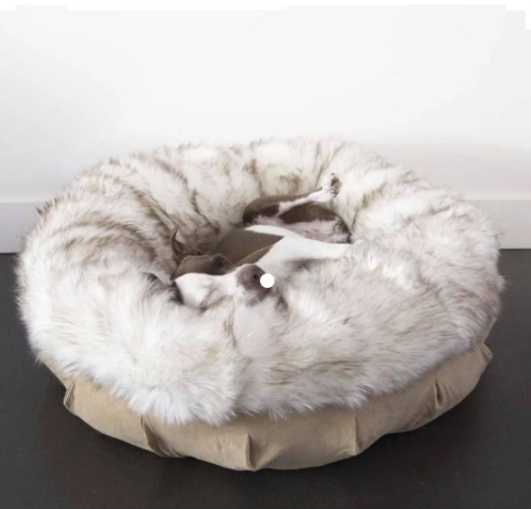 Luxury Faux Fur Dog Beds